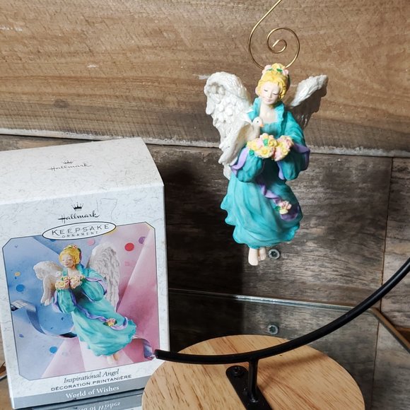 1999 HallMark Keepsake Ornament Inspirational Angel - Picture 9 of 10